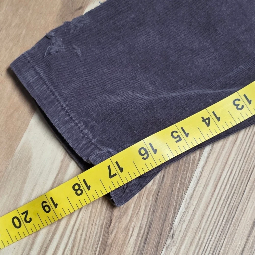 Gymboree Slim Fit Corduroy Pants Boy's Size 5 Brown Adjustable‎ Waist